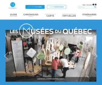 Musees.qc.ca(Musées) Screenshot