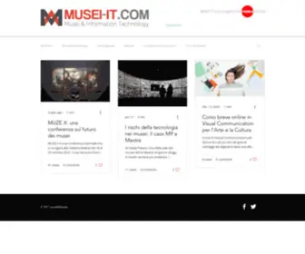 Musei-IT.com(MAGAZINE) Screenshot