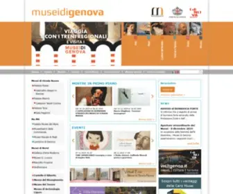 Museidigenova.it(IN PRIMO PIANO) Screenshot