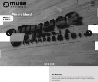 Museintermedia.com(Muse Intermedia) Screenshot