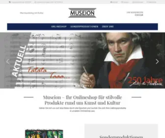 Museion-Versand.com(Produkte mit Kultur) Screenshot