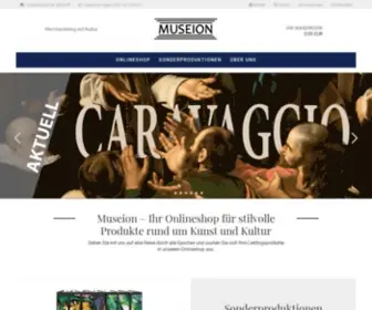 Museion-Versand.de(Produkte mit Kultur) Screenshot