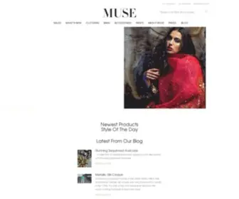 Museluxe.com(Muse Luxe) Screenshot