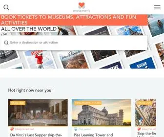 Musement.com(Discover a world of activities with Musement) Screenshot