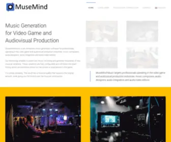 Musemind-Music.com(Logiciel interactif de Génération Musicale) Screenshot