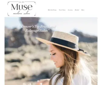 Musemodernsalon.com(Muse Modern Salon) Screenshot