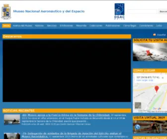 Museoaeronautico.cl(Museo Nacional Aeronáutico y del Espacio) Screenshot