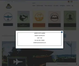 Museoaviazione.com(Museo dell'aviazione) Screenshot