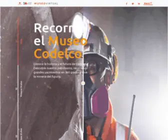 Museocodelco.cl(Museo Codelco) Screenshot