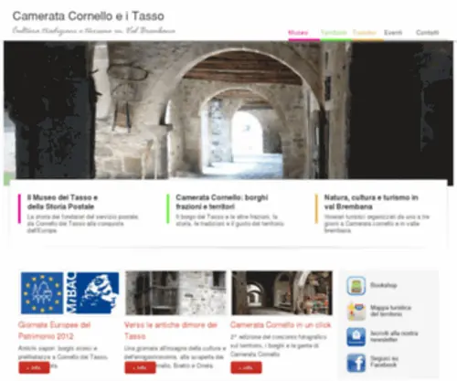Museodeitasso.com(OpenCms) Screenshot