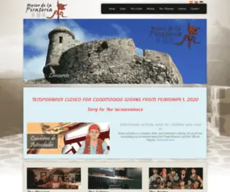 Museodelapirateria.com(Museo de la Piratería) Screenshot