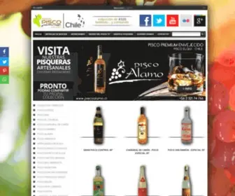 Museodelpisco.cl(Museo Del Pisco Chileno) Screenshot