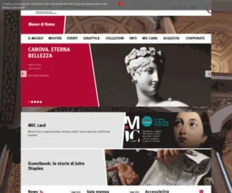 Museodiroma.it(Museo di Roma) Screenshot