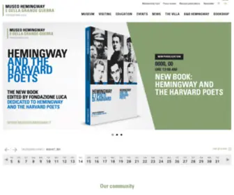 Museohemingway.it(Museo Hemingway Bassano del Grappa) Screenshot