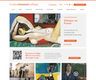 Museopicassomalaga.org(Museo Picasso Málaga) Screenshot