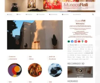 Museoralli.cl(Museo Ralli) Screenshot