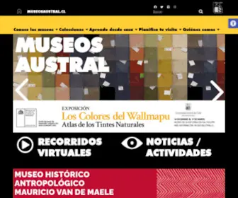 Museosaustral.cl(Dirección Museológica UACh) Screenshot