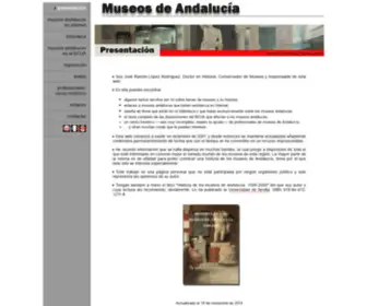 Museosdeandalucia.com(Museos de Andalucia) Screenshot