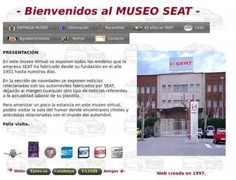 Museoseat.com(Museo SEAT) Screenshot