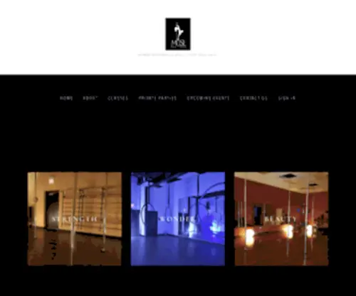 Musepolefitness.com(Muse Pole Fitness) Screenshot