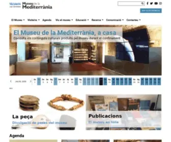 Museudelamediterrania.cat(Inici) Screenshot