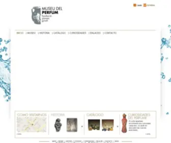 Museudelperfum.com(Museo del Perfume BCN) Screenshot
