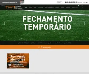 Museudofutebol.org.br(Página inicial) Screenshot