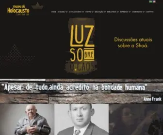Museudoholocausto.org.br(Museu do Holocausto) Screenshot