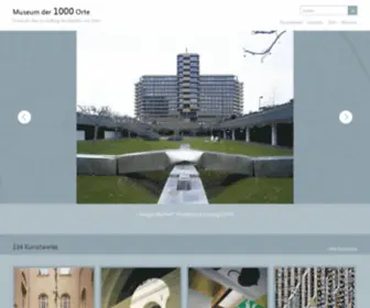 Museum-Der-1000-Orte.de(Museum der 1000 Orte) Screenshot