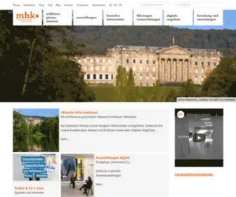 Museum-Kassel.com(Museumslandschaft Hessen Kassel) Screenshot