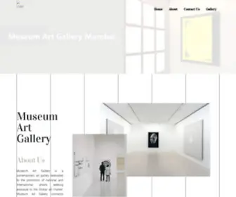 Museumartgallery.in(Museum Art Gallery) Screenshot