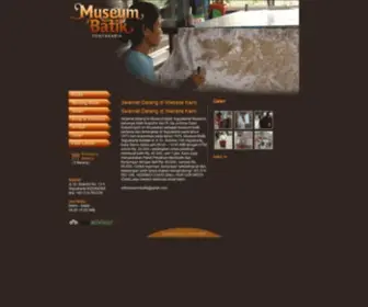 Museumbatik.com(Selamat datang di Museum Batik Yogyakarta) Screenshot