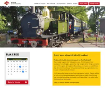 Museumbuurtspoorweg.nl(Museum Buurtspoorweg) Screenshot