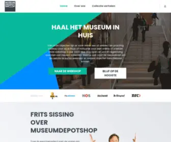 Museumdepotshop.nl(Haal Het Museum in Huis) Screenshot