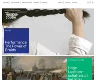 MuseumGouda.nl(Museum Gouda) Screenshot