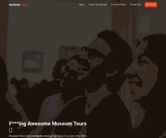 Museumhack.com(Museum Hack) Screenshot