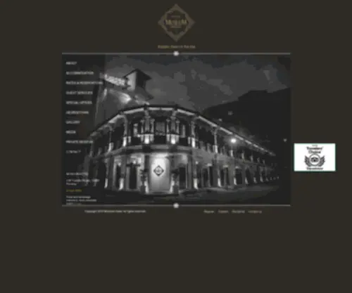 Museumhotel.com.my(Museum Hotel Penang Malaysia) Screenshot