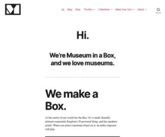 Museuminabox.org(A small) Screenshot