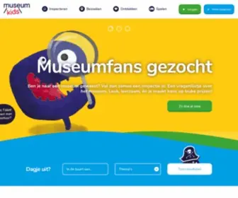 Museumkids.nl(Museumkids De leukste musea voor alle kinderen) Screenshot