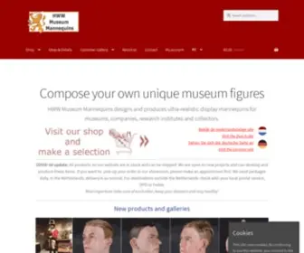 Museummannequins.com(HWW Museum Mannequins) Screenshot