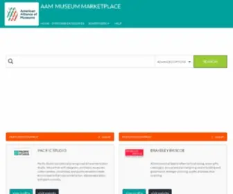 Museummarketplace.com(Museum-Related Business Directory) Screenshot