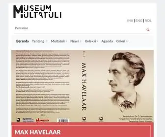 Museummultatuli.id(Museum Multatuli) Screenshot