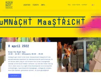 Museumnachtmaastricht.nl(Museumnacht Maastricht) Screenshot