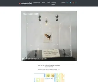 Museumof.ai(Artificial Intelligence immersive popups) Screenshot