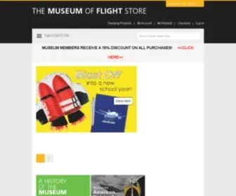 Museumofflightstore.org(Museum of Flight) Screenshot