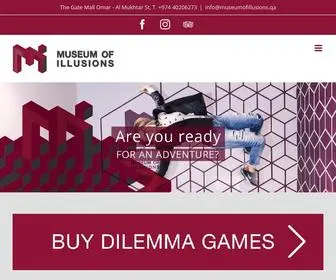 Museumofillusions.qa(Museum of Illusions Doha) Screenshot