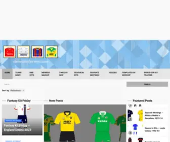 Museumofjerseys.com(Sports kit history and comment) Screenshot