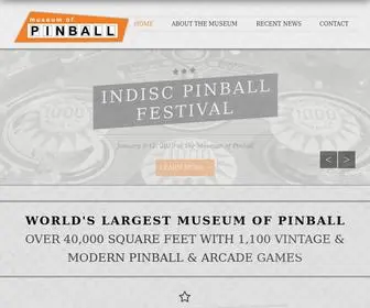 Museumofpinball.org(Southern California's Largest Arcade Expo) Screenshot