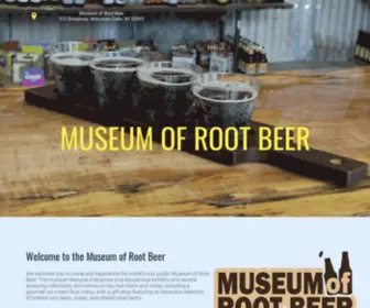 Museumofrootbeer.com(Museum of Root Beer) Screenshot