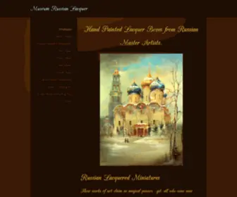 Museumrussianlacquer.com(Museum Russian Lacquer) Screenshot